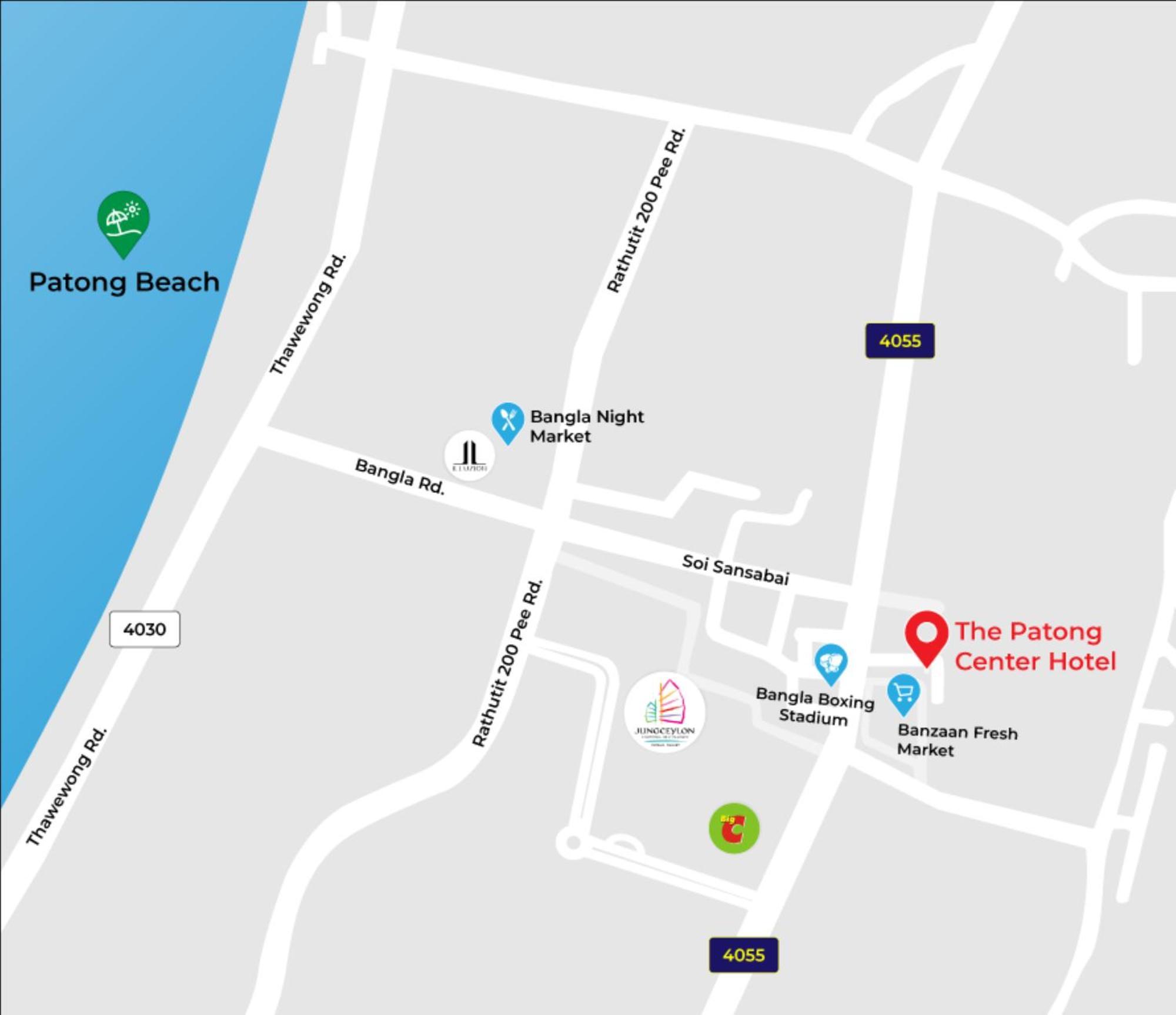 The Patong Center Hotel Phuket Exterior photo